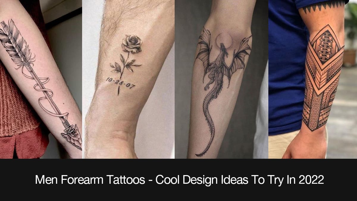 Find The Best Forearm Tattoo Designs For Men Here