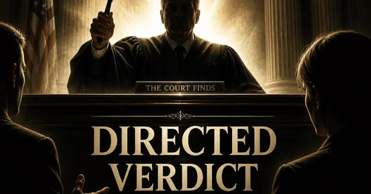 Federal Civil Cases Use “Judgment as a Matter of Law”